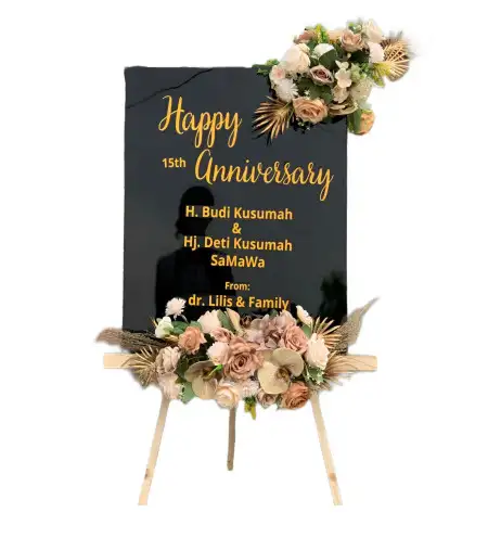 Papan Bunga Akrilik Pelita