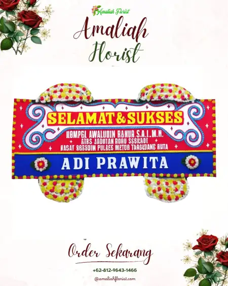 Papan Bunga Ucapan Selamat Pelita