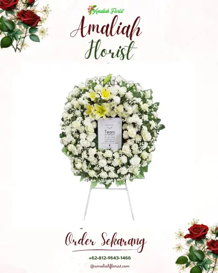 Krans Bunga Duka Pelita