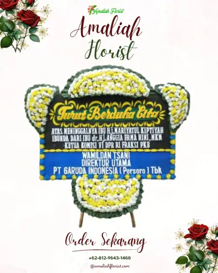 Papan Bunga Duka Pelita