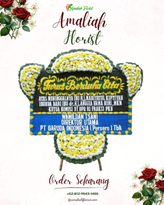 Papan Bunga Duka di Pelita